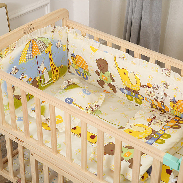 Enhance Your Baby's Safety with the Baby Crib Kit Anti-collision Soft Bag Thickened
